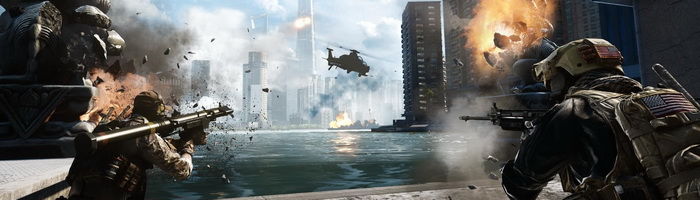 Баг в Battlefield 4 превратил карту Siege of Shanghai в подводный город